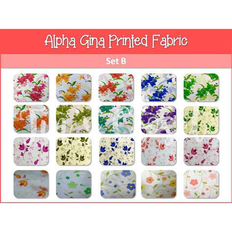 Printed Alpha Geena Gina Pongee Fabric Tela Textile .